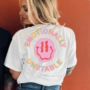Emotionally Unstable Tee, Mental Health Shirt, Depression Awareness Apparel